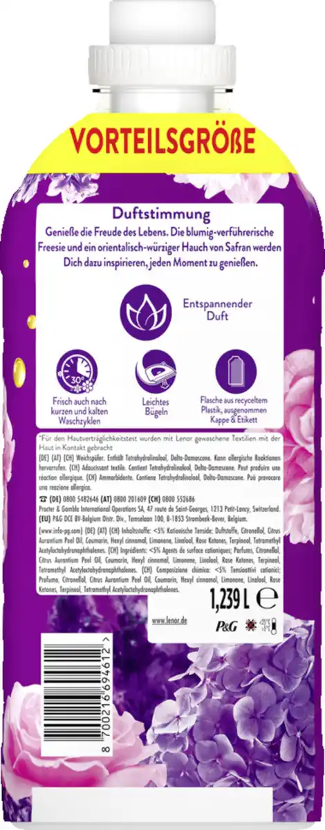 Bild 2 von Lenor Weichspüler Konzentrat Blütentraum 59 WL