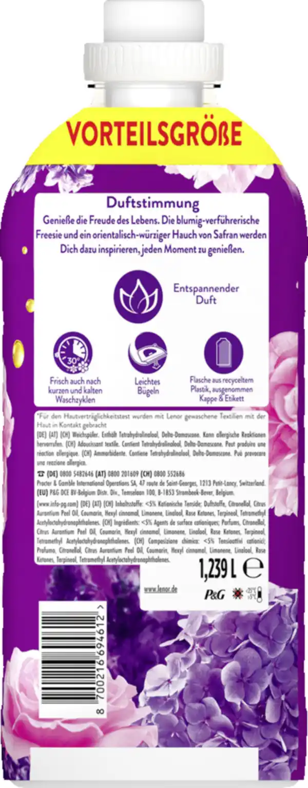 Bild 2 von Lenor Weichspüler Konzentrat Blütentraum 59 WL