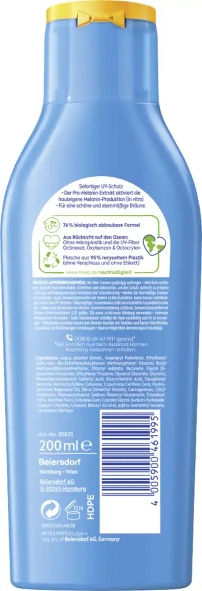 Bild 2 von NIVEA SUN Schutz & Bräune Sonnencreme LSF 30, 200 ml