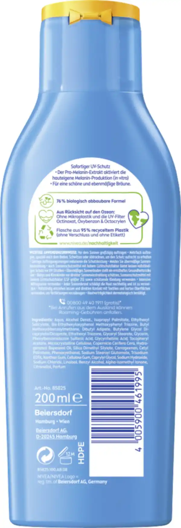 Bild 2 von NIVEA SUN Schutz & Bräune Sonnencreme LSF 30, 200 ml