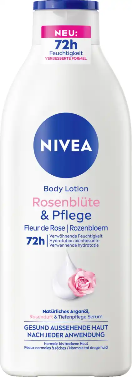 Bild 1 von NIVEA Body Lotion Rosenblüte, 400 ml