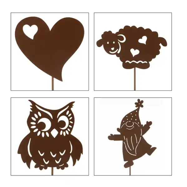 Bild 2 von Giardessa Rostoptik-Blumenstecker