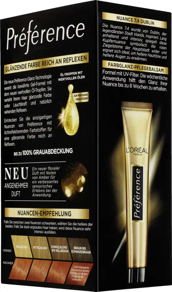 Bild 2 von L’Oréal Paris Préférence 7.4 Kupferblond