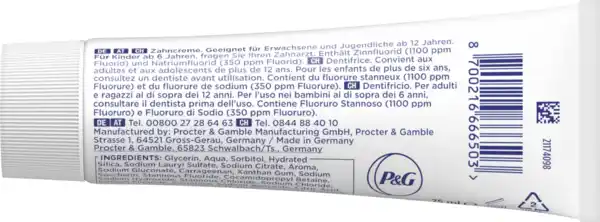 Bild 2 von Oral-B PROFESSIONAL Zahnpasta Zahnschmelzstärkung, 75 ml