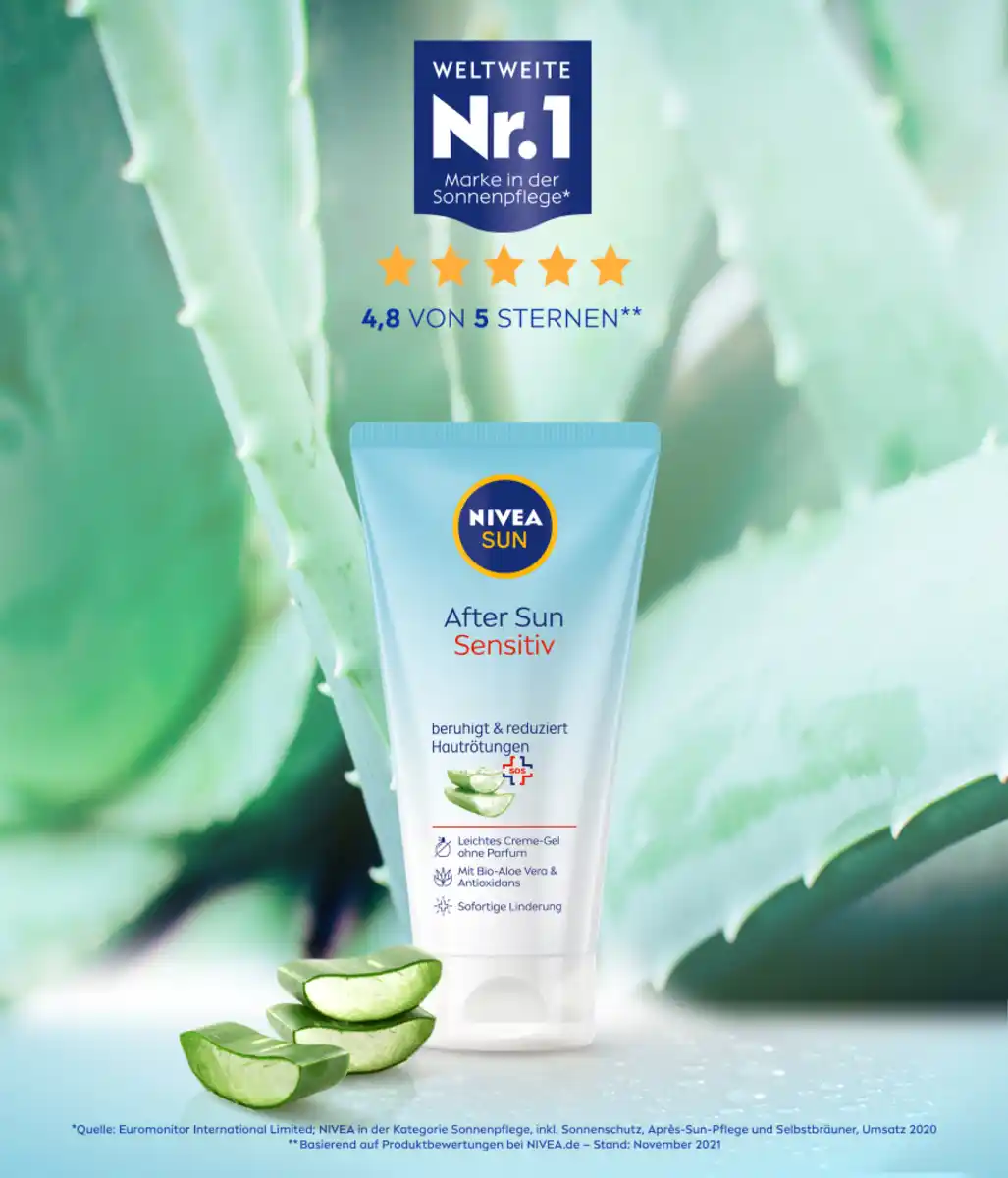 Bild 4 von NIVEA SUN After Sun Sensitiv Creme-Gel, 175 ml