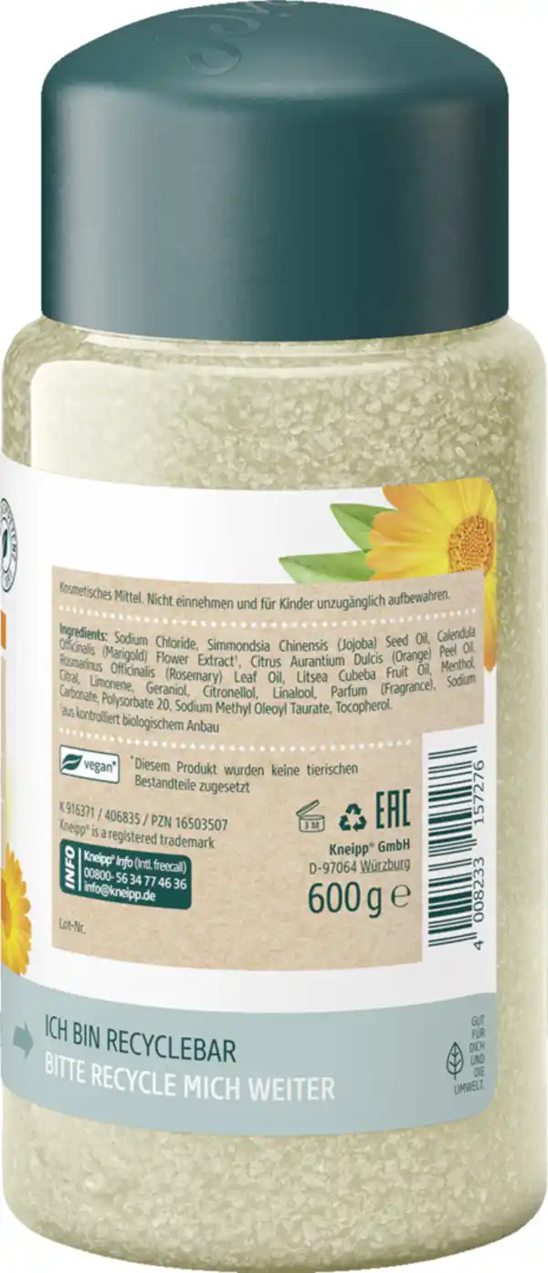 Bild 2 von Kneipp Fussbadekristalle, 600 g