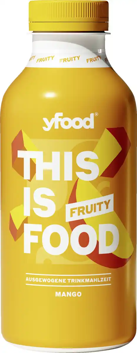 Bild 1 von YFood Trinkmahlzeit Fruity Mango, 500 ml