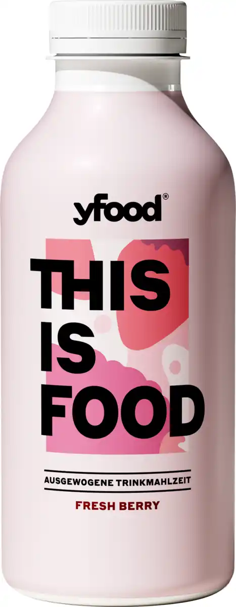 Bild 1 von YFood Trinkmahlzeit Fresh Berry, 500 ml
