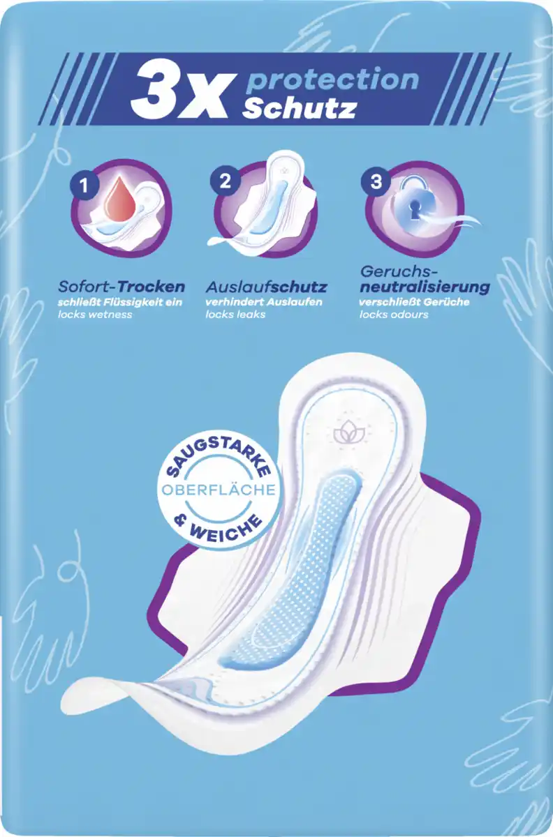 Bild 3 von Always Ultra Day Binden Long mit Flügeln BigPack