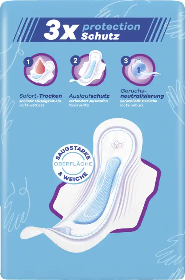 Bild 3 von Always Ultra Day Binden Long mit Flügeln BigPack