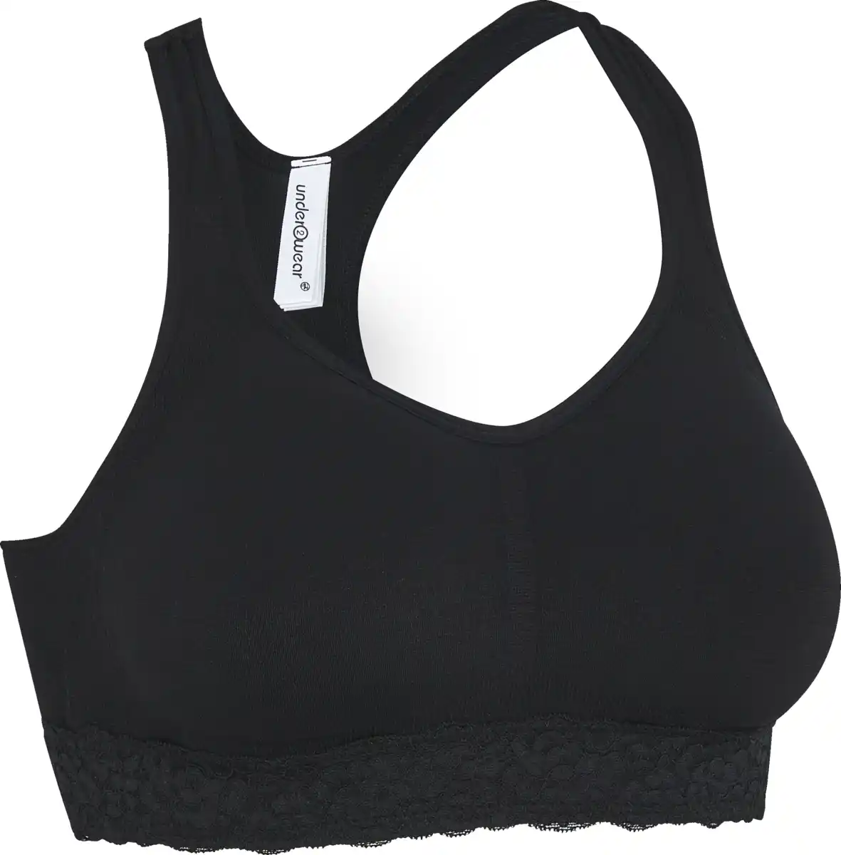 Bild 1 von IDEENWELT Soft Bustier mit Spitze schwarz XXL