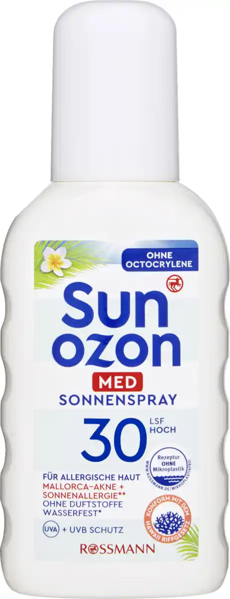 Bild 1 von sunozon MED Sonnenspray LSF 30, 200 ml