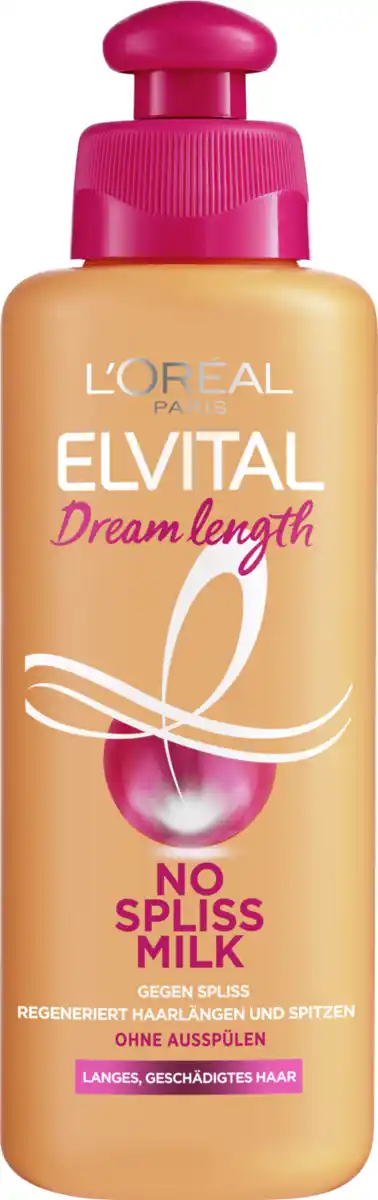 Bild 1 von L’Oréal Paris Elvital Dream Length No Spliss Milk, 200 ml