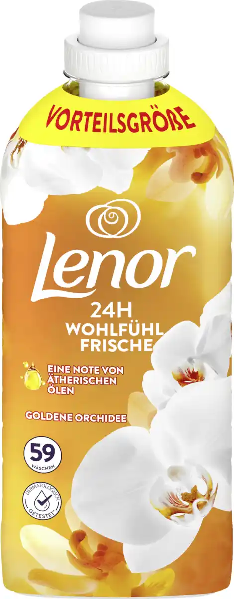 Bild 1 von Lenor Weichspüler Konzentrat Goldene Orchidee 59 WL