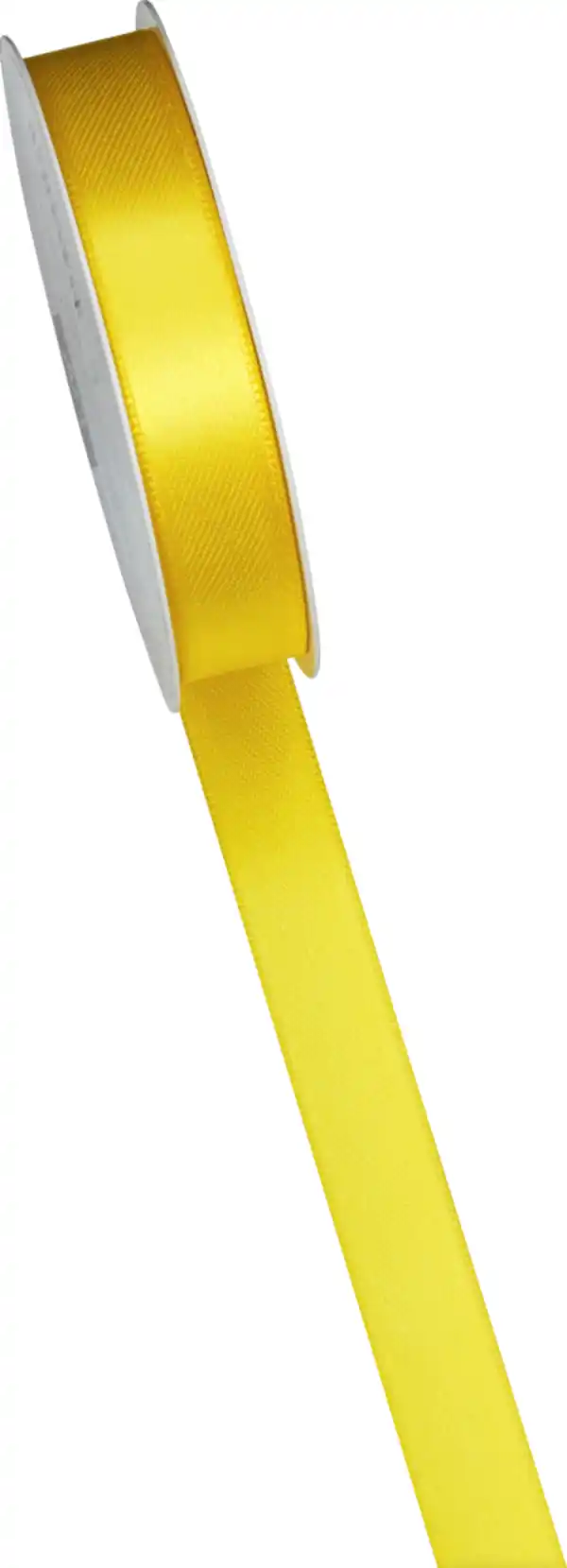 Bild 2 von DEKOWELT DOPPELSATIN GELB 15MM/7M, 7 m