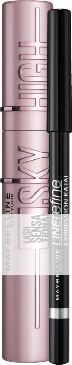 Bild 1 von Maybelline New York Lash Sensational Sky High Mascara Very Black Expression Kajal Eyeliner 33 Black