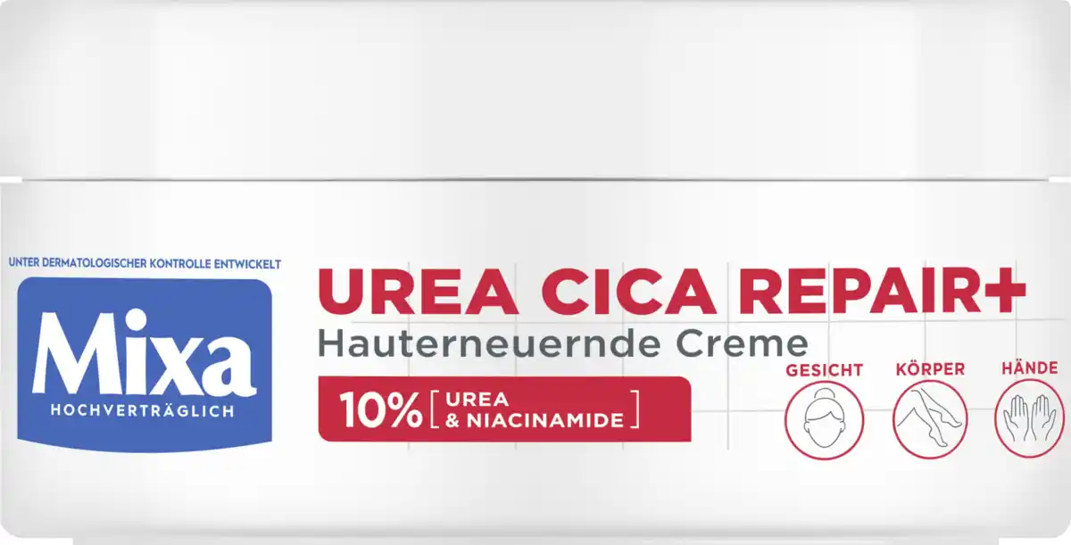 Bild 1 von Mixa Urea Cica Repair+ Hauterneuernde Creme, 150 ml