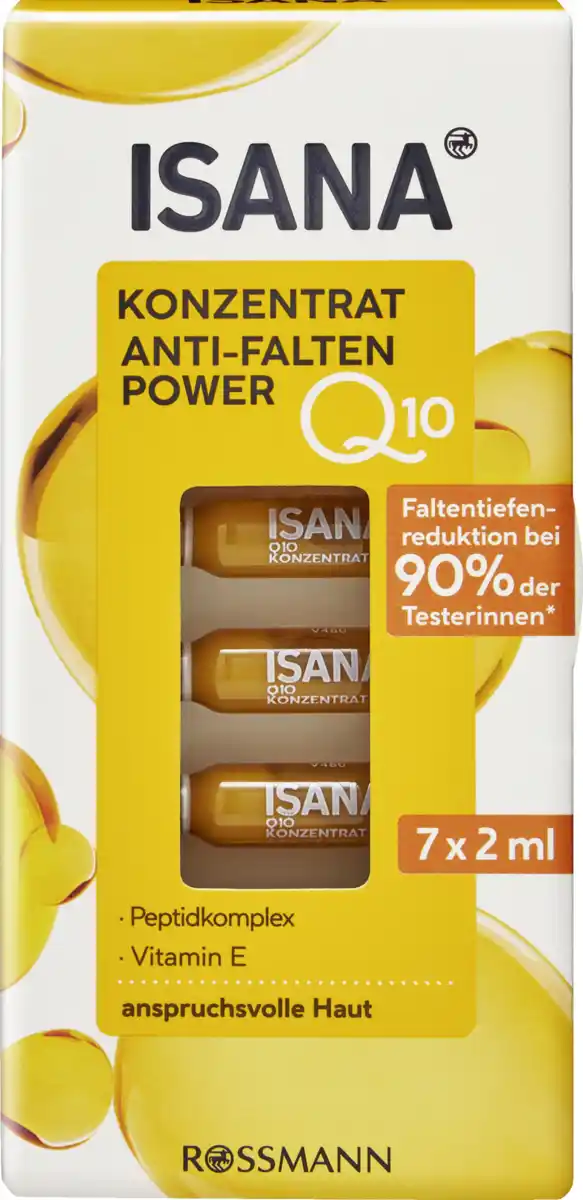 Bild 1 von ISANA Q10 Anti-Falten Konzentrat, 14 ml