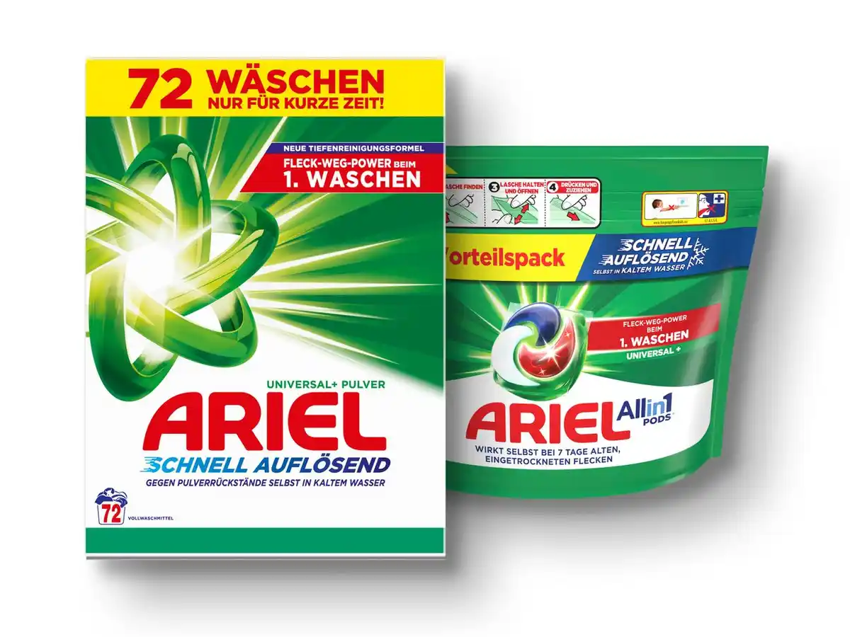 Bild 1 von Ariel Waschmittel