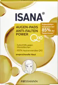 ISANA Q10 Anti-Falten Power Augen-Pads