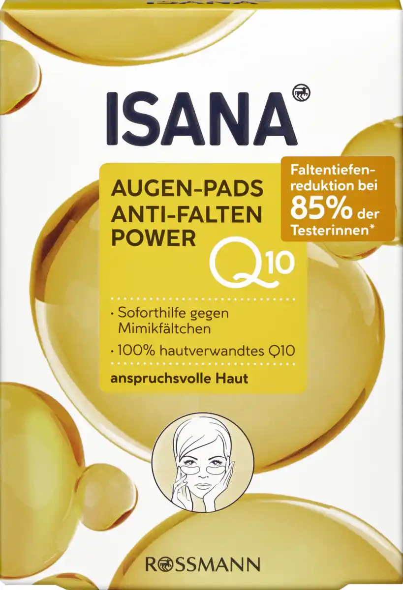 Bild 1 von ISANA Q10 Anti-Falten Power Augen-Pads