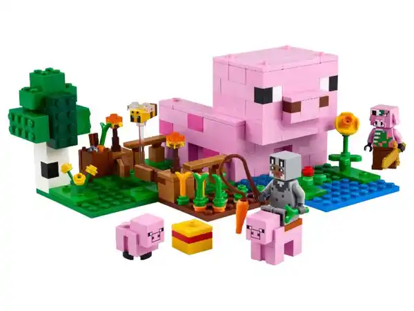 Bild 4 von Lego Minecraft 21268 »Das Babyschwein-Haus«