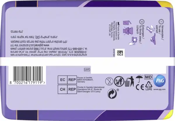 Bild 2 von Always Discreet Inkontinenz Ultimate Nacht Big Pack