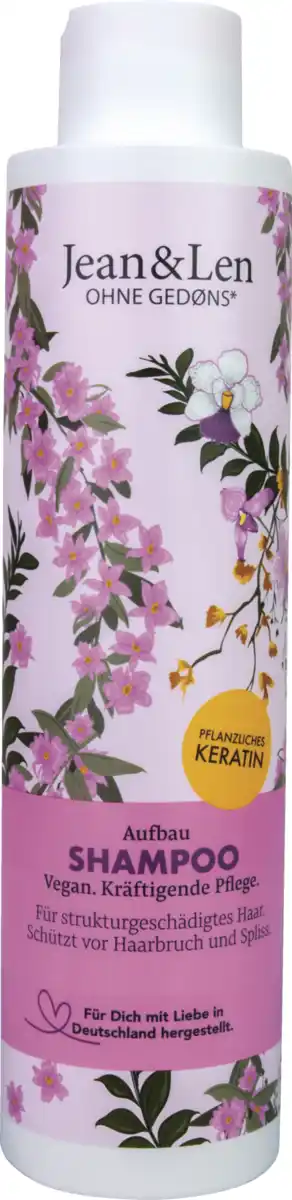 Bild 3 von Jean&Len Aufbau Shampoo Pflanzliches Keratin, 300 ml