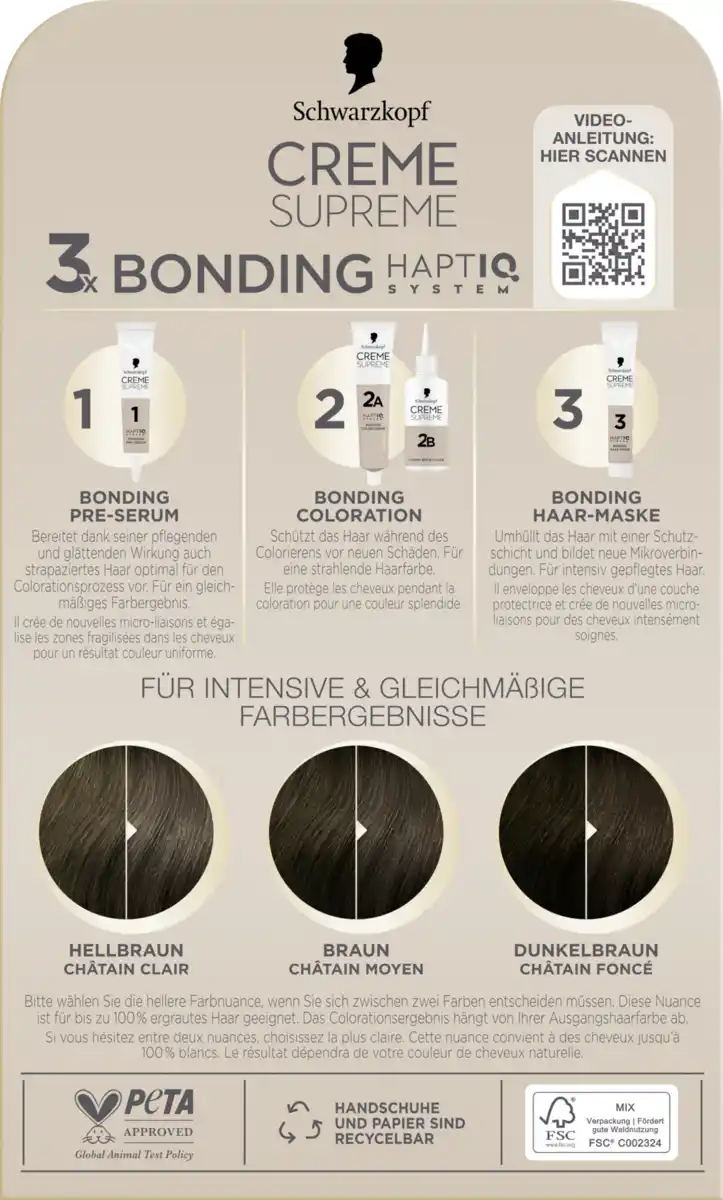 Bild 4 von CREME SUPREME Pflegende Coloration 5-1 Kühles Braun