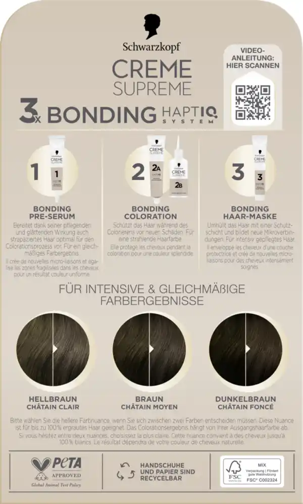 Bild 4 von CREME SUPREME Pflegende Coloration 5-1 Kühles Braun