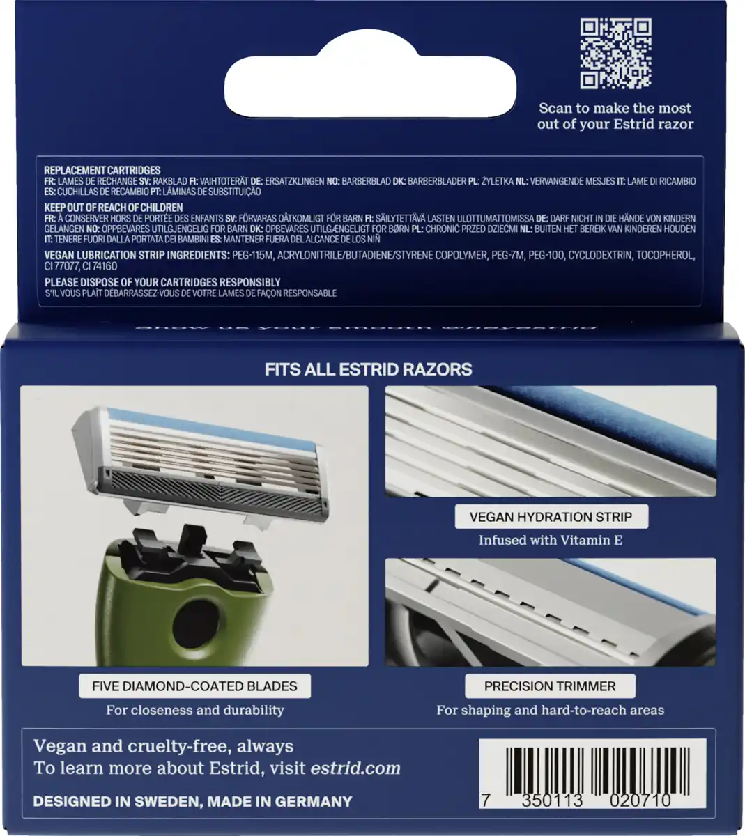 Bild 2 von Estrid 4er Set Ersatzklingen