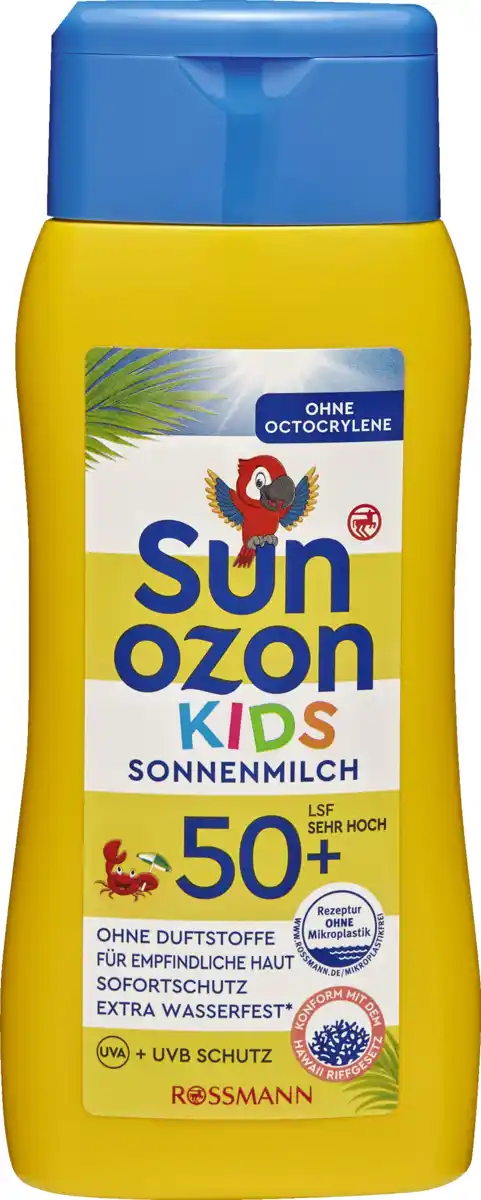 Bild 1 von sunozon Kids Sonnenmilch LSF 50, 200 ml