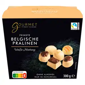 GOURMET FINEST CUISINE Feinste Belgische Pralinen 300 g, Weiß