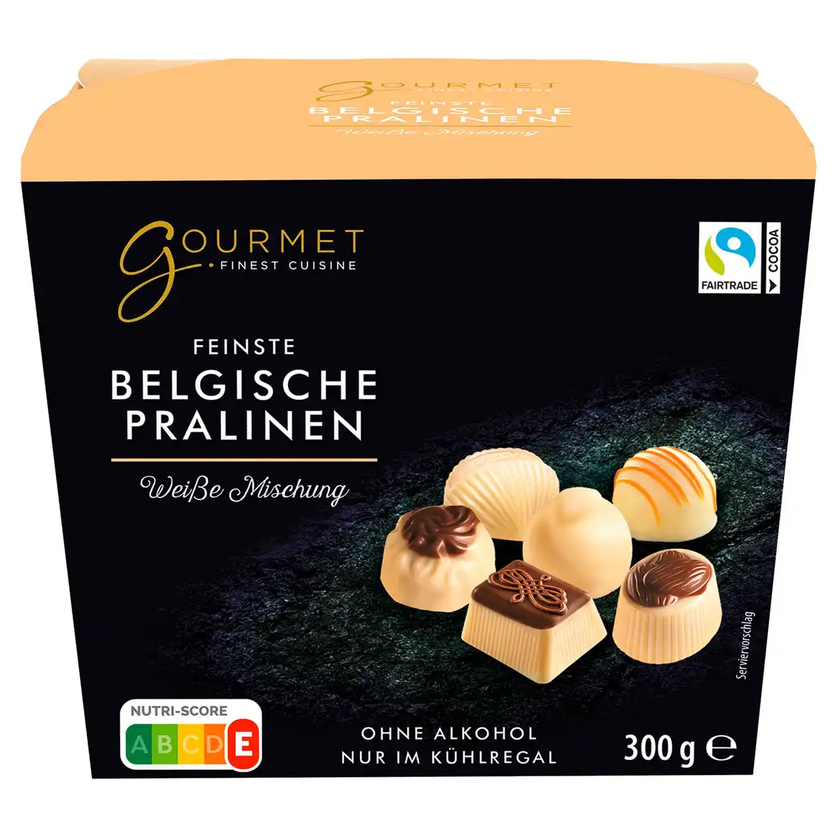Bild 1 von GOURMET FINEST CUISINE Feinste Belgische Pralinen 300 g, Weiß