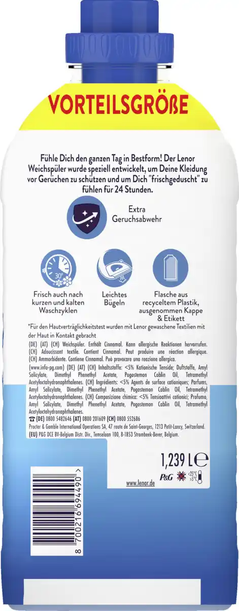 Bild 2 von Lenor Weichspüler Konzentrat Aprilfrisch 59 WL