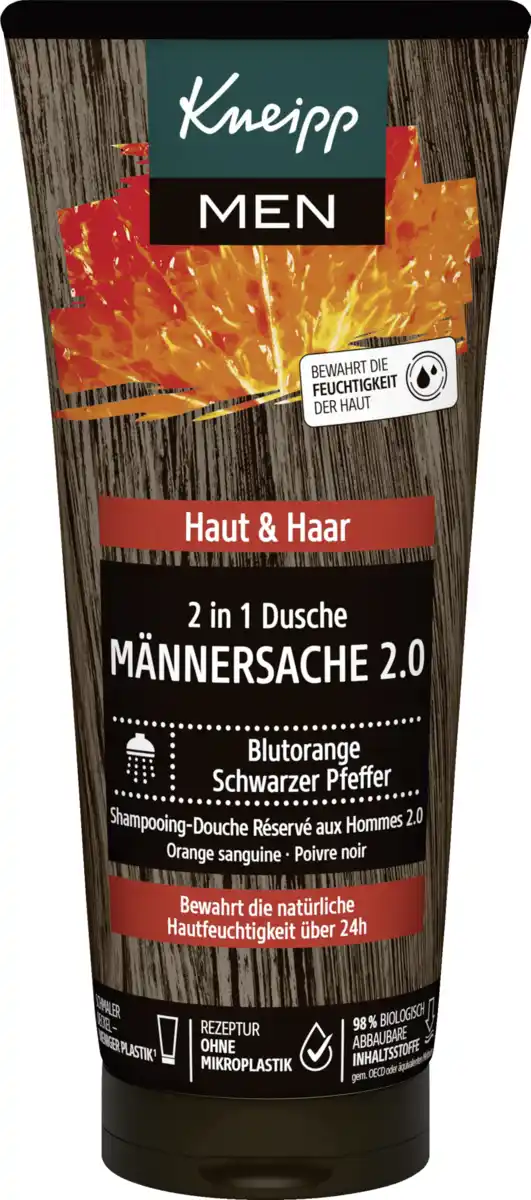 Bild 1 von Kneipp MEN 2 in 1 Dusche Männersache 2.0, 200 ml