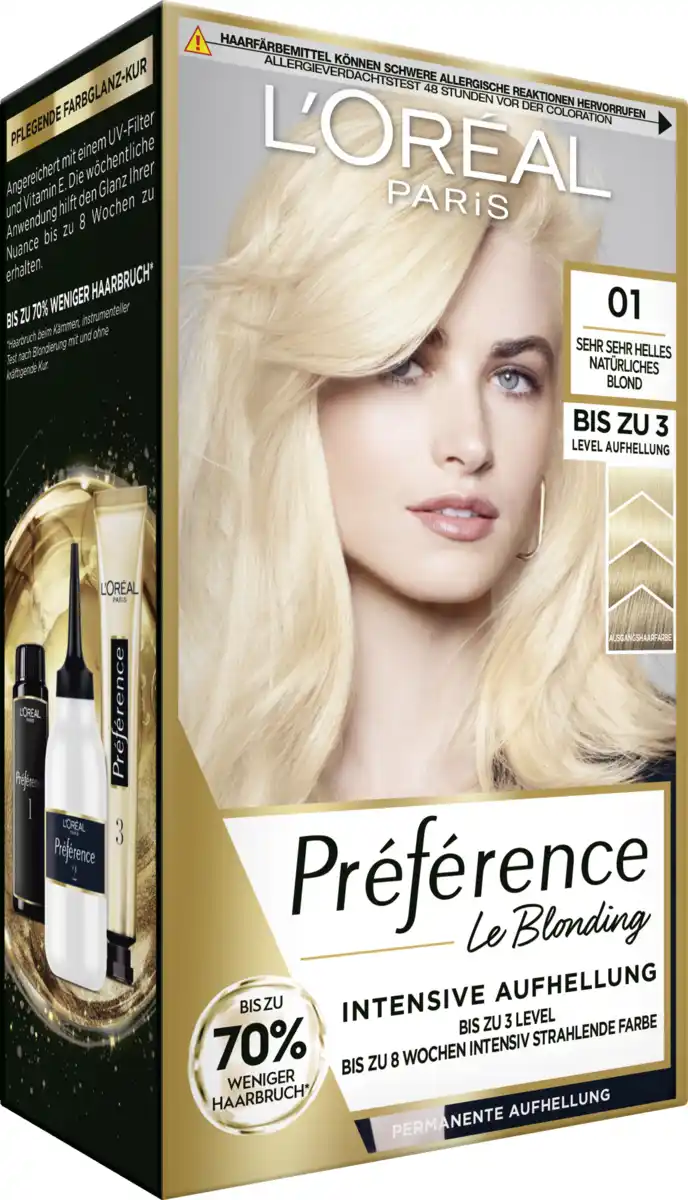 Bild 2 von L’Oréal Paris Le Blonding 01 sehr sehr helles natürliches Blond