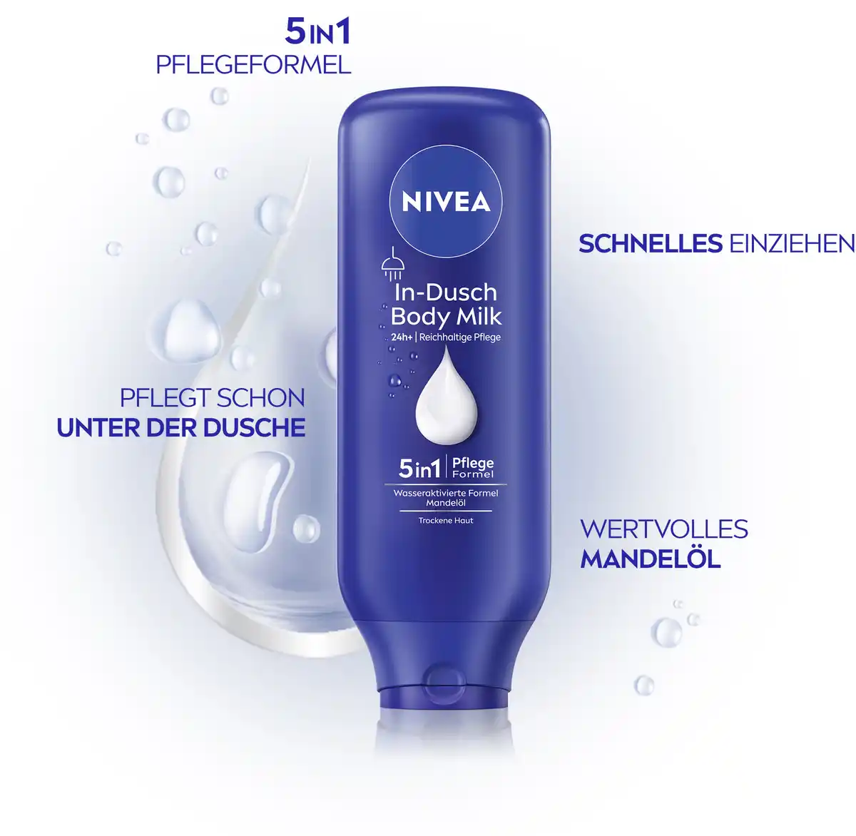 Bild 4 von NIVEA In-Dusch Body Milk, 400 ml