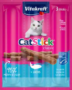 Vitakraft Cat Stick Lachs, 18 g