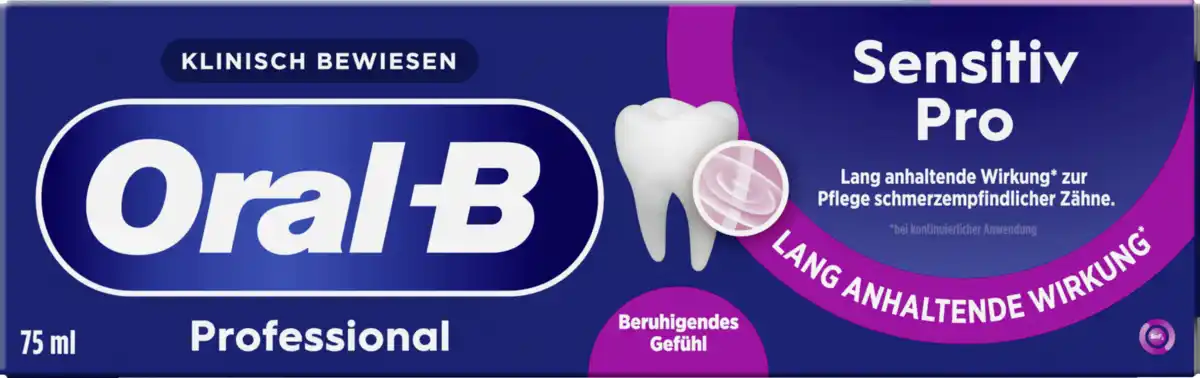 Bild 1 von Oral-B PROFESSIONAL Zahnpasta Sensitiv Pro, 75 ml