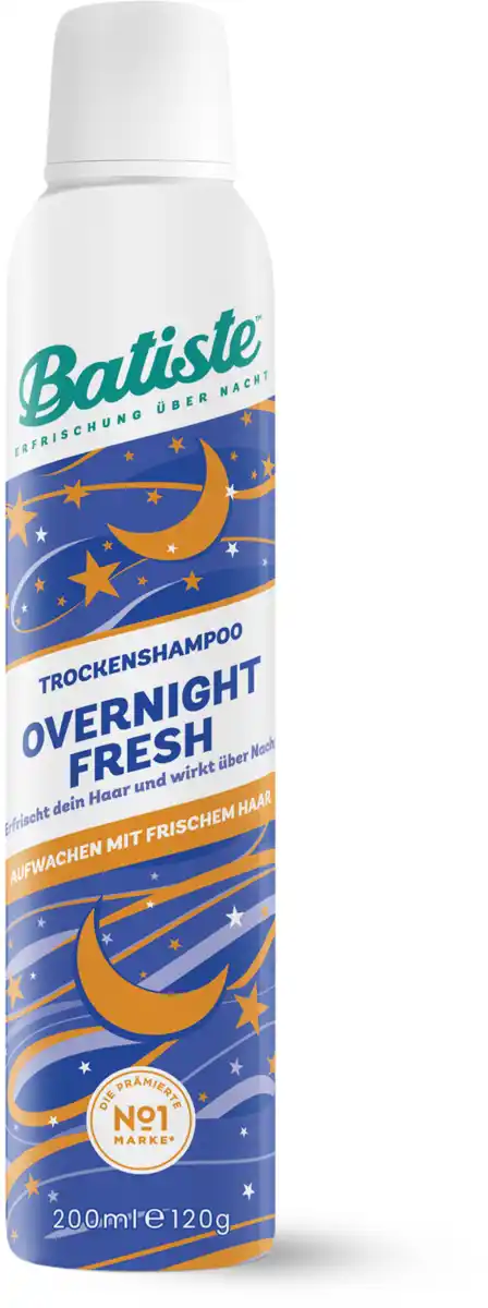 Bild 1 von Batiste Trockenshampoo Overnight Fresh, 200 ml