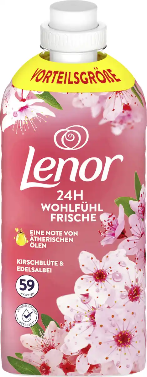 Bild 1 von Lenor Weichspüler Konzentrat Kirschblüte & Edlesalbei 59 WL