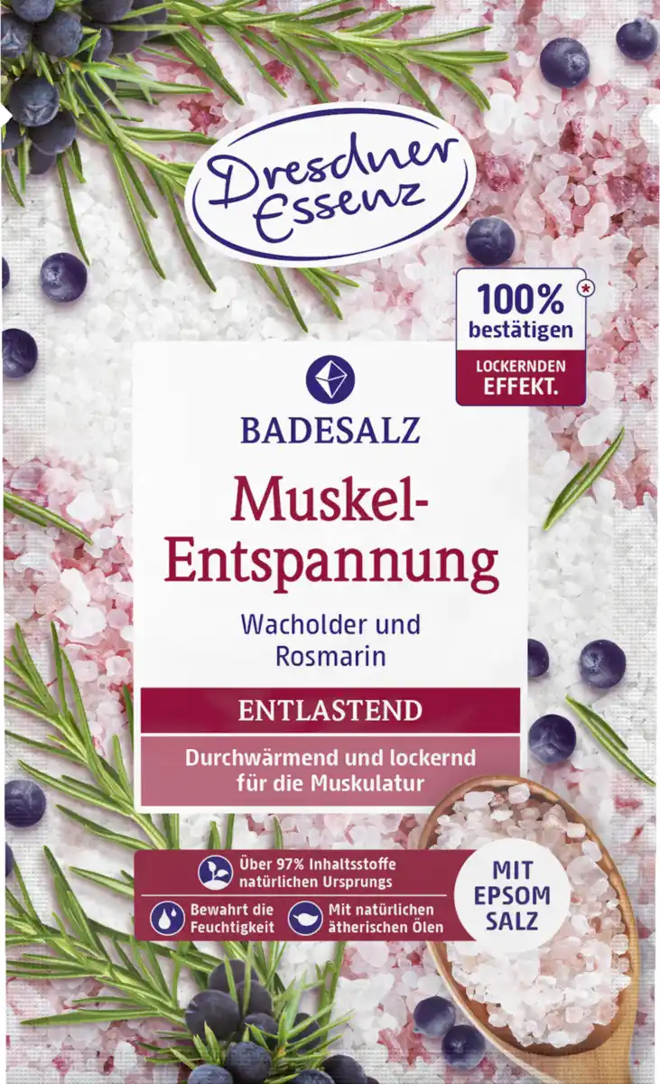 Bild 1 von Dresdner Essenz Badesalz Muskel-Entspannung, 60 g