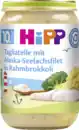 Bild 1 von HiPP Tagliatelle mit Alaska-Seelachsfilet in Rahmbrokkoli, 220 g