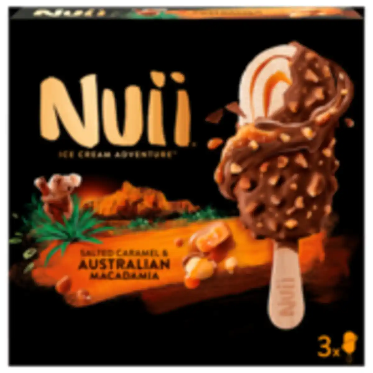 Bild 1 von Nuii Ice Cream Salted Caramel & Australian Macadamia