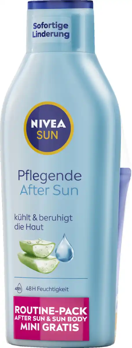 Bild 1 von NIVEA SUN Pflegende After Sun + Schutz & Pflege To Go, 450 ml