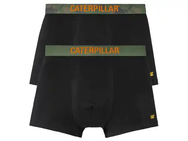 Bild 2 von Caterpillar Herren Boxershorts, 2 Stück, mit Baumwolle