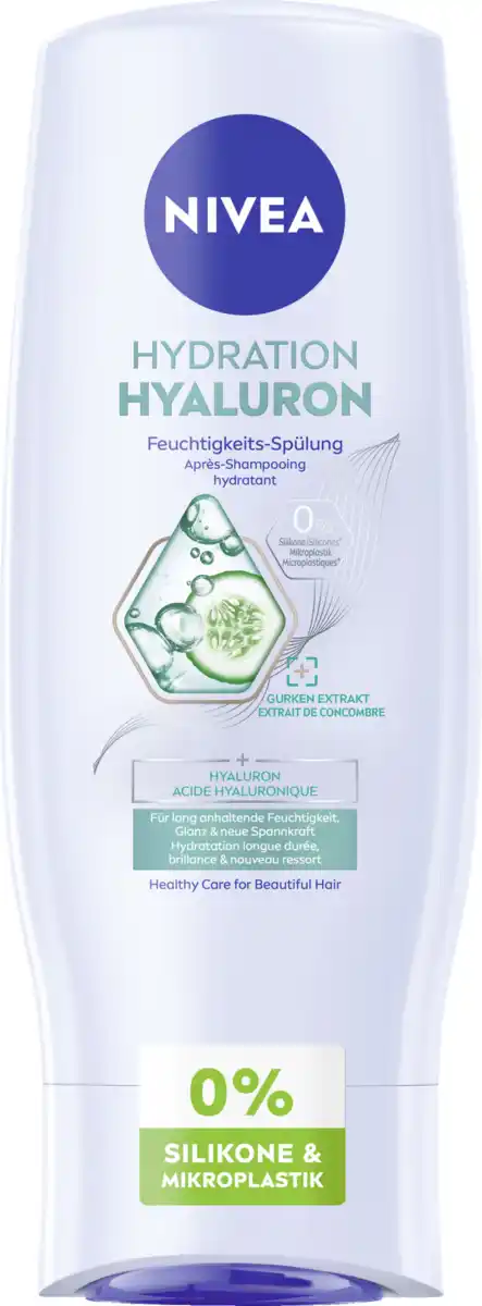 Bild 1 von NIVEA Hydration Hyaluron Feuchtigkeits-Spülung, 200 ml