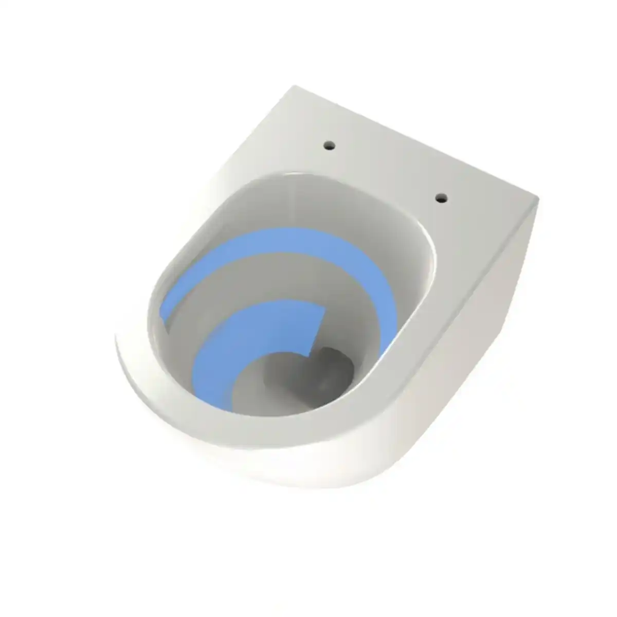 Bild 4 von WELLWATER Wand WC, weiß, Keramik, BxLxT: 36 x 50 x 35 cm