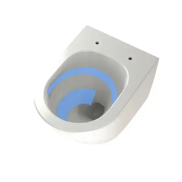 Bild 4 von WELLWATER Wand WC, weiß, Keramik, BxLxT: 36 x 50 x 35 cm